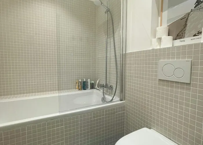 Contemporary With Heated Pool In Le Moulleau Tatil Evi *